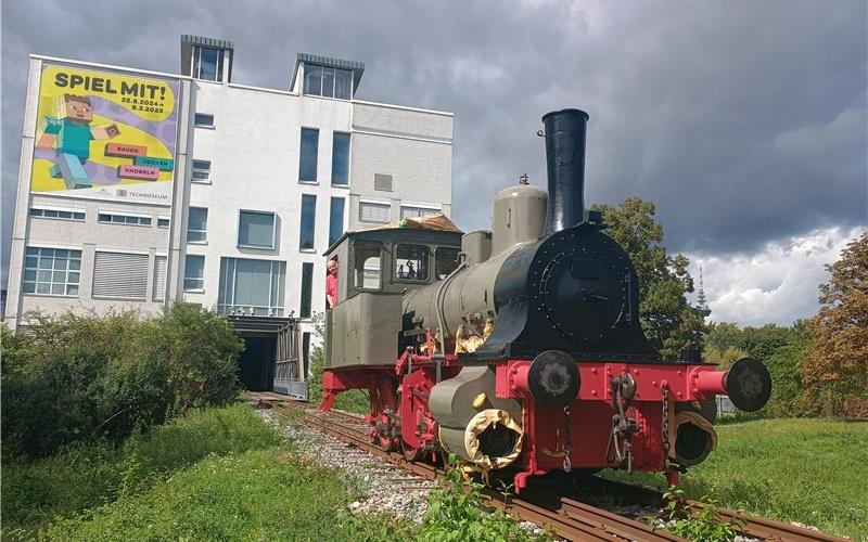 „Gäubote“-Familien-Tour: Faszinierende Ausstellung über den technischen Wandel Die Dampflok „Eschenau“, eine T3-Lokomotive, wurde zwei Jahre lang von Restauratoren aufwendig repariert, saniert und der ursprüngliche Farbton des originalen Anstrichs rekonstruiert. GB-Foto: Technoseum Mannheim