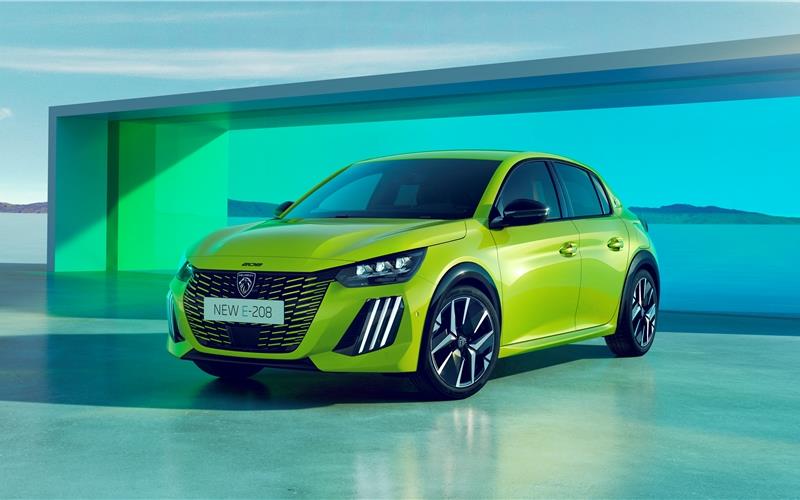 Die Drei-Krallen-Lichtsignatur ziert auch den Peugeot 208.GB-Foto