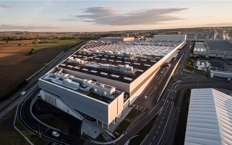 Factory 56 als Zukunft der Produktion Die Factory 56 GB-Foto: Daimler AG