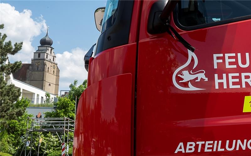 Die Feuerwehr Herrenberg erhält wieder eine neue Leitung – die dann dritte innerhalb von nur zwei Jahren. GB-Foto: Schmidt