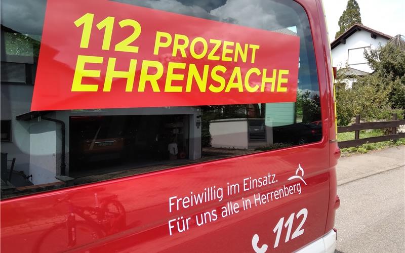 Die Feuerwehr in Herrenberg setzt auch mit neuer Organisationsstruktur auf das ehrenamtliche Engagement ihrer Mitglieder.GB-Foto: gb