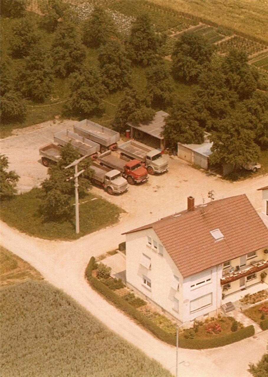 Die Firma Bruckner Transporte in den 1970er Jahren
