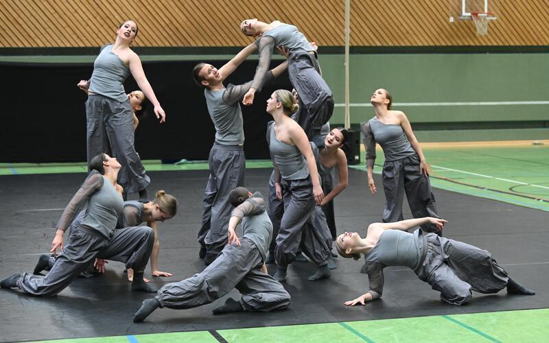 Die Formation Young Explosion hat sich in der Tabelle ein Stück nach oben gearbeitet. GB-Foto: Schittenhelm