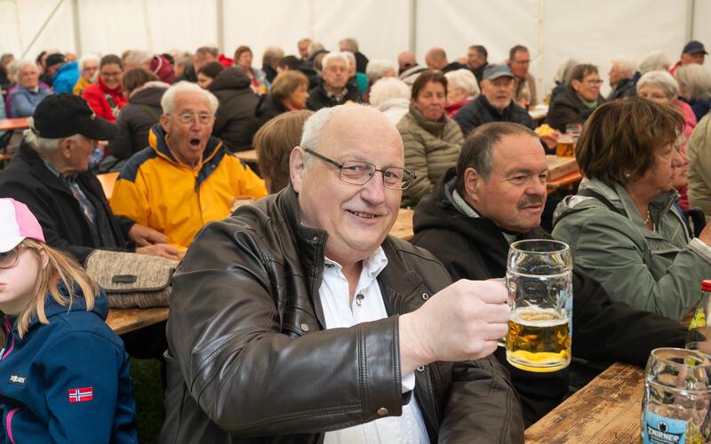 Die Gäste fühlten sich in Rohrau gut unterhalten. GB-Foto: Schmidt
