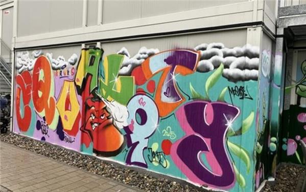 Die Gemeindedetektive schlagen unter anderem (legale) Graffiti-Plätze vor. GB-Fotos: gb