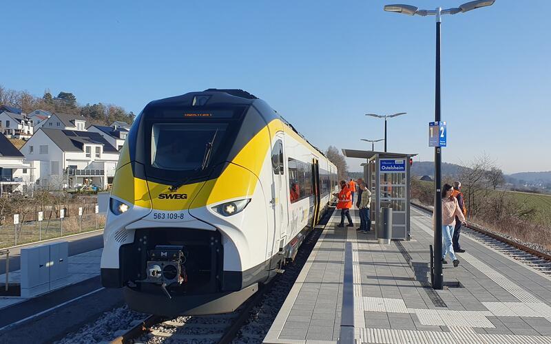 Die Hermann-Hesse-Bahn bleibt ein Streitpunkt zwischen den Landkreisen Böblingen und Calw. GB-Foto: gb