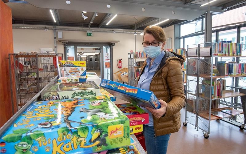 Die Herrenberger Stadtbibliothek steht vor der Wiedereröffnung GB-Foto: gb