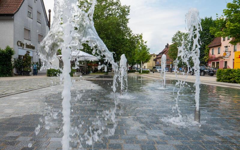 Die Ideen zum Stadtjubiläum sprudeln nur so bei den Engagierten. Eine Herrenbergerin bietet sich an, den Seelesplatz sauber zu halten. GB-Foto (Archiv): Vecsey