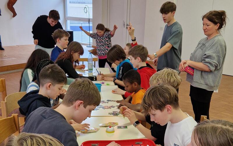 Die Kinder und Jugendlichen hatten viel Abwechslung in den drei Tagen.GB-Foto