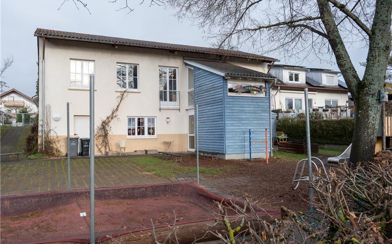 Die Kita Villa Regenbogen ist in die Jahre gekommen – auch das Interesse an Anmeldungen baute zuletzt ab. GB-Foto: Vecsey