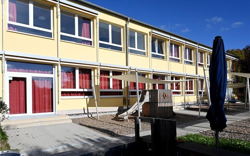 Die Kitaeinrichtungen bedürfen personeller Unterstützung. Eine Fachberatung soll ihnen, wie hier dem Reustener Kinderhaus Wolfsberg, helfen. GB-Foto: Holom