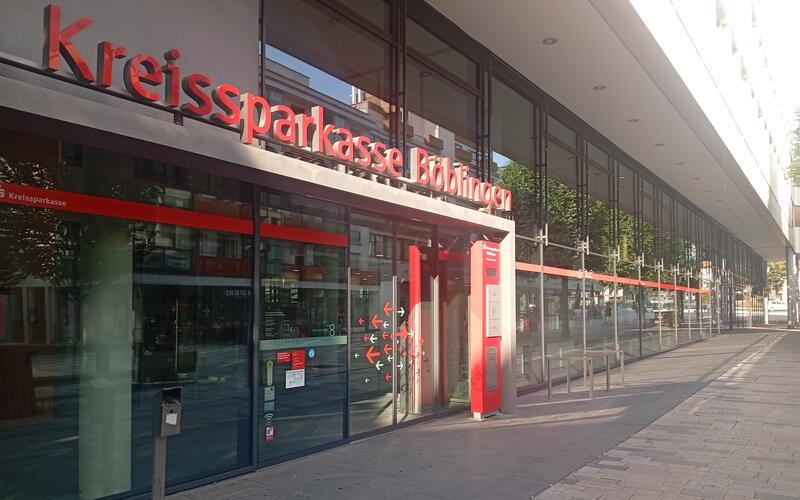 Die Kreissparkasse: Sparkasse für den Kreis?GB-Foto: gb