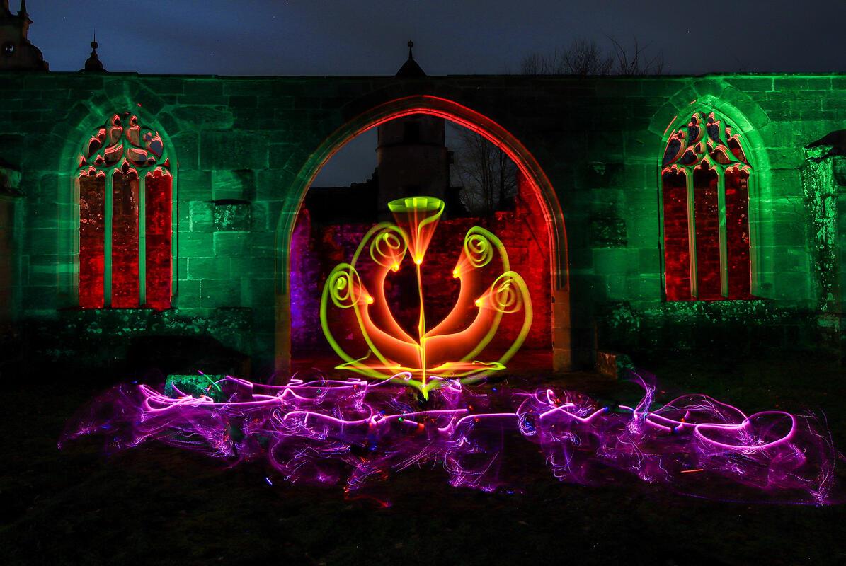 Die Künstler waren wieder mal am Start ...  Von Natalie Politz aus Hildrizhausen...
