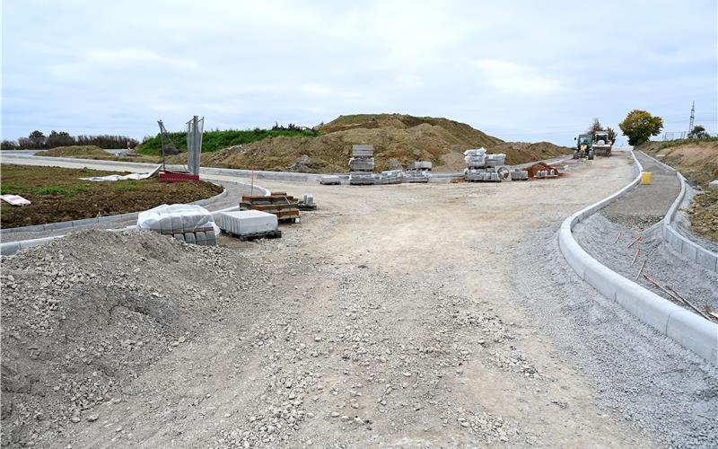 Die Neubaugebiete „Hinterer Steig Süd“ und „Gansäcker“ sind in der Erschließung, die Straßennamen gefunden. GB-Foto: Holom