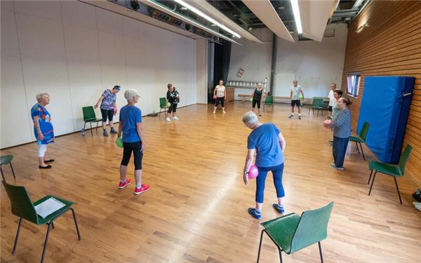 Die Nutzung der Gäuhalle ist laut dem Sportverein überlastet. Der Wunsch nach weiteren Feldern und Räumen wird in einer Umfrage laut. GB-Foto: Vecsey