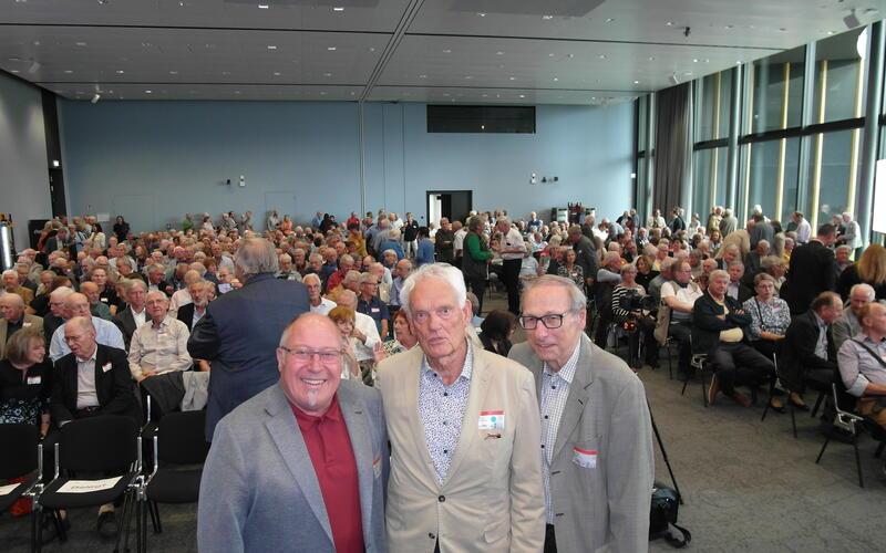 Die Organisatoren von „meet IBMer“ (von links): Wolfgang Geyer, Volker Strassburg und Siegfried Lange GB-Foto: Staber