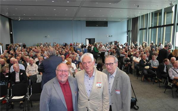 Die Organisatoren von „meet IBMer“ (von links): Wolfgang Geyer, Volker Strassburg und Siegfried Lange GB-Foto: Staber