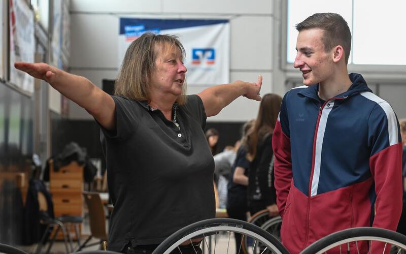 Die Pläne sahen ursprünglich ganz anders aus: Als Trainerin ist Carola Eipper am Samstag nicht gefordert. GB-Foto: Vecsey