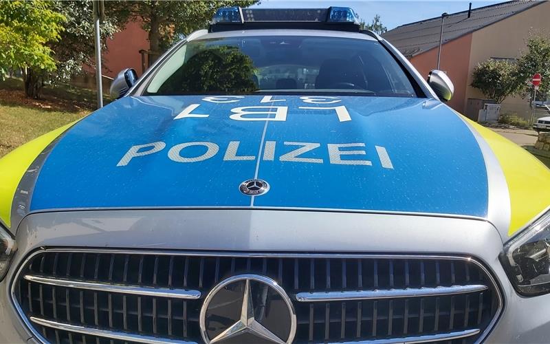 Polizisten in Gültstein mit Messer bedroht