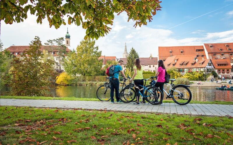 Die Runde führt durch den Schönbuch und am Neckar entlang.