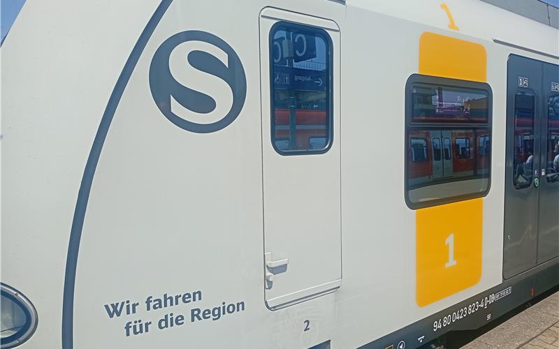 Die S-Bahn.GB-Foto: gb