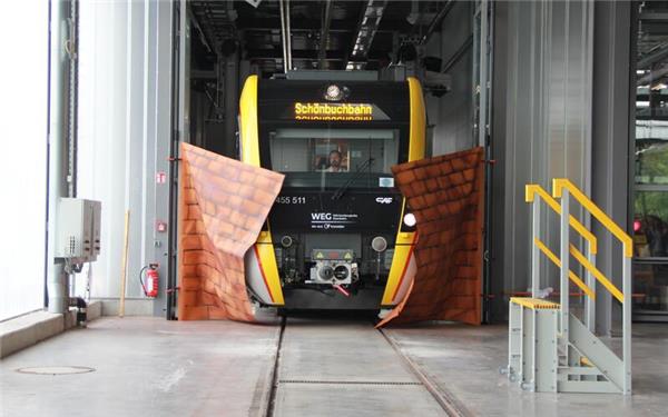 Die Schönbuchbahn vor dem Start 2025.GB-Foto (Archiv): gb