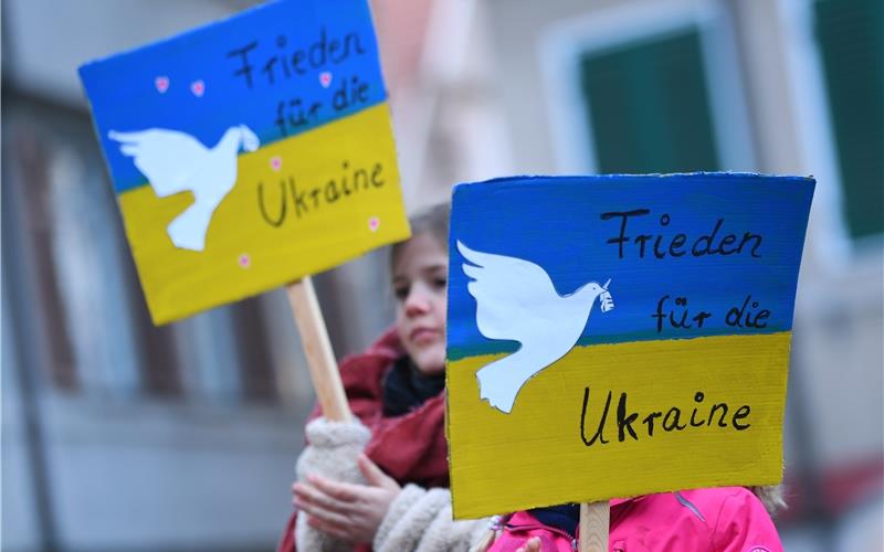 Die Solidarität mit den Menschen aus der Ukraine ist groß.GB-Foto (Symbolbild): Ulmer