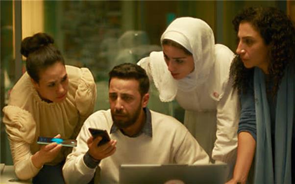 „Die Stimme von Hind Rajab“: Nachinszenierung eines Nachmittags in der Einsatzzentrale der Hilfsorganisation Roter Halbmond in Ramallah GB-Foto: Mime Films