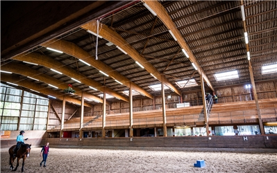 Die Tage sind gezählt - die Reithalle in Herrenberg - Reitverein Herrenberg 6 / 2020 Foto: Schmidt