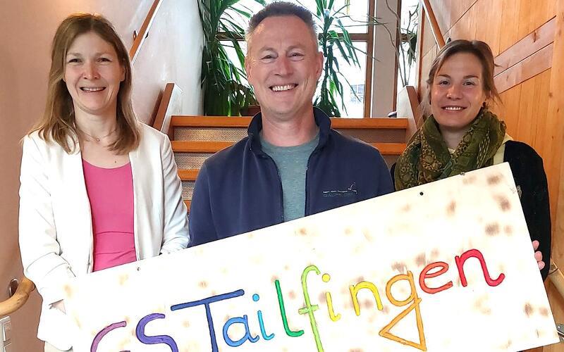 Die Vorsitzende Dr. Eva Schäberle, Kassenwart Heiko Auch und die zweite Vorsitzende Sonja Schäberle freuen sich über den neu gegründeten Förderverein. GB-Foto