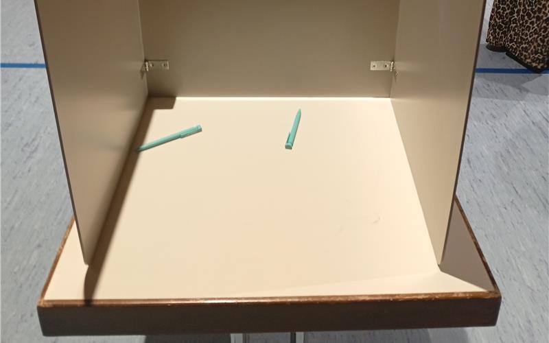 Die Wahlkabinen sind am 30. November geöffnet.