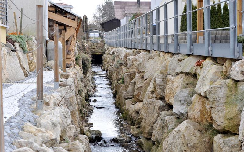 Die Würm könnte bei Hochwasser zum Problem werden. GB-Foto: Holom