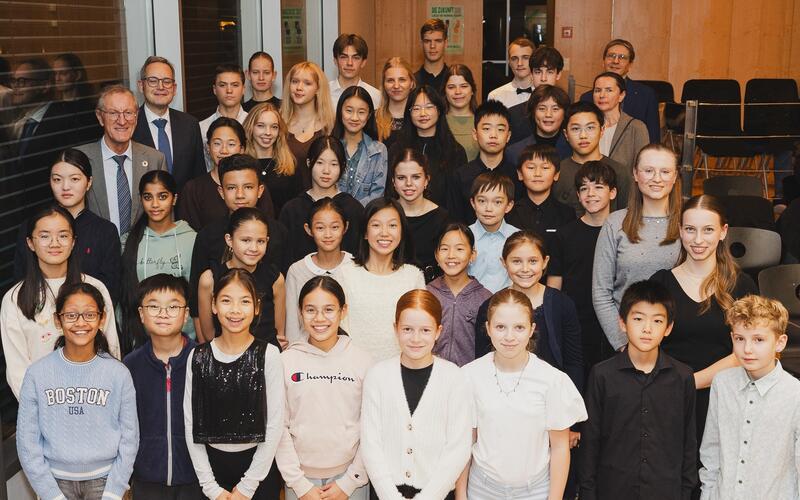 Die diesjährigen Preisträger von „Jugend musiziert“.GB-Foto: gb