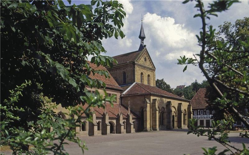 Die eindrucksvolle Klosteranlage kann bei Führungen erkundet werden.GB-Foto: gb