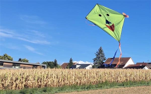 Die ersten Drachen fliegen schon (gesehen von Rainer Bruckner aus Kuppingen)