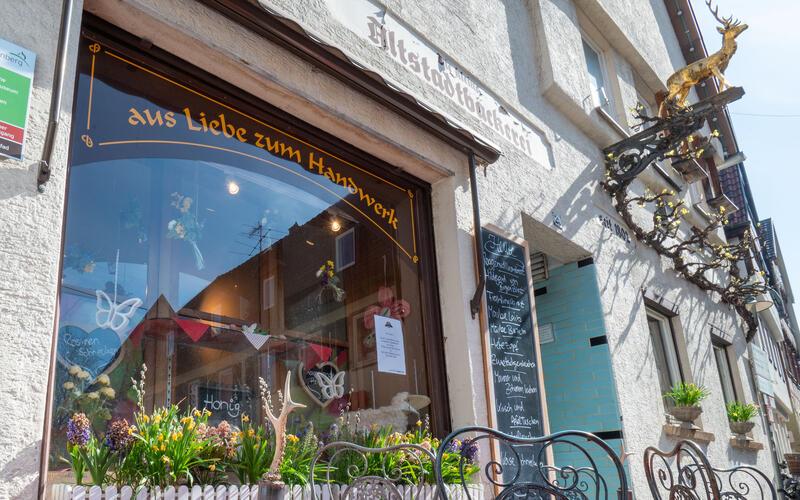 Die kleine Altstadtbäckerei Schüfer schließt zeitweise wegen Krankheit. GB-Foto: Vecsey