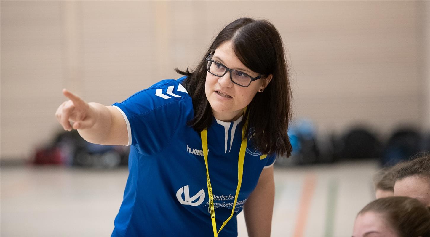 Die neue Sporthalle in Ammerbuch Entringen -   Handball Frauen SG Nebringen Reus...