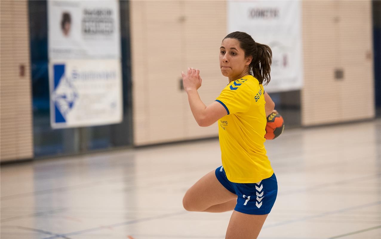 Die neue Sporthalle in Ammerbuch Entringen -   Handball Frauen SG Nebringen Reus...