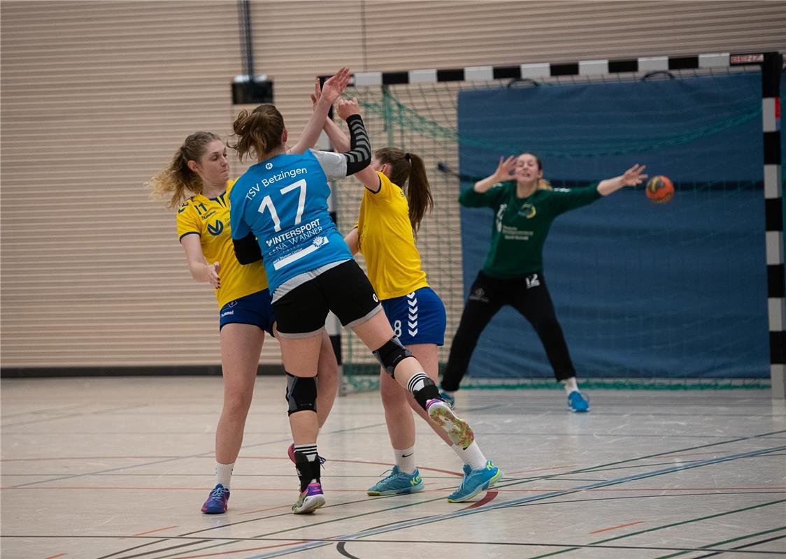 Die neue Sporthalle in Ammerbuch Entringen -   Handball Frauen SG Nebringen Reus...