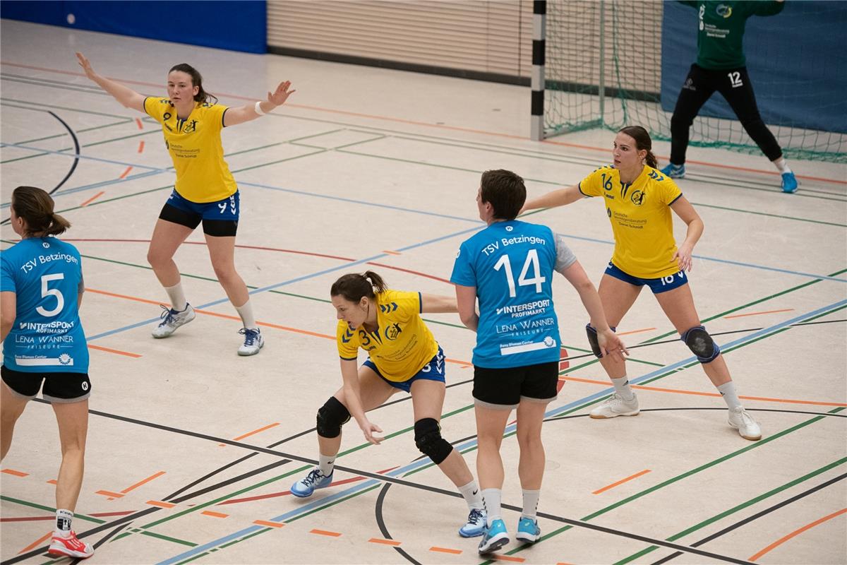 Die neue Sporthalle in Ammerbuch Entringen -   Handball Frauen SG Nebringen Reus...