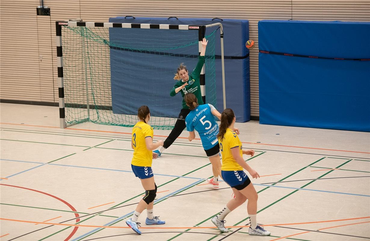 Die neue Sporthalle in Ammerbuch Entringen -   Handball Frauen SG Nebringen Reus...