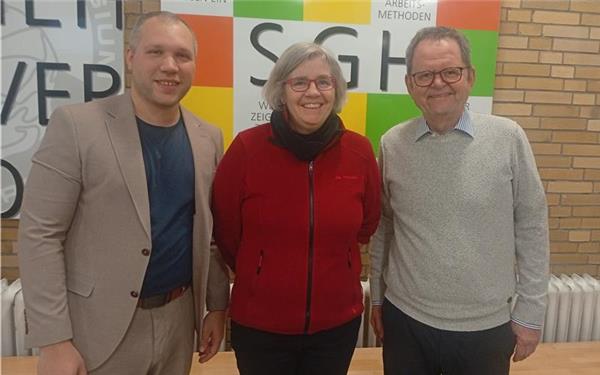 Die neue Vorstandschaft des Herrenberger SGH-Fördervereins (von links): Oliver Fritsch, Birgit Staemmler-Fricke und Kurt Schmid. GB-Foto: gb