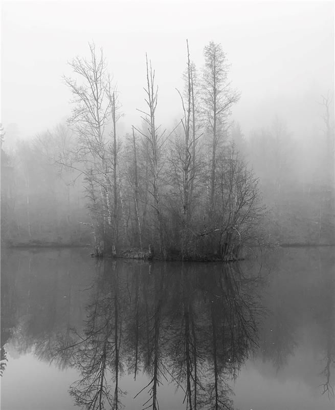 Diese Winterruhe am Sommertalsee genoss Wolfgang Schmidt aus Herrenberg. 