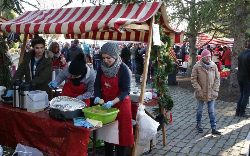 Dieses Jahr findet in Jettingen kein Weihnachtsmarkt statt GB-Foto (Archiv): Bäuerle