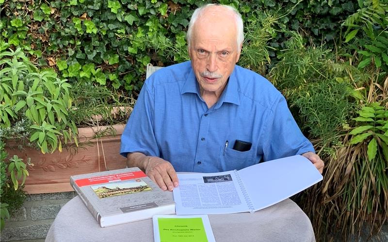 Dieter Breithaupts Ruhestand ist angesichts seines vielfältigen Engagements eher ein Unruhestand. GB-Foto: Holzapfel