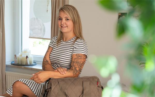 Dilara Bögl liebt ihren Beruf als Hebamme. GB-Foto: Vecsey