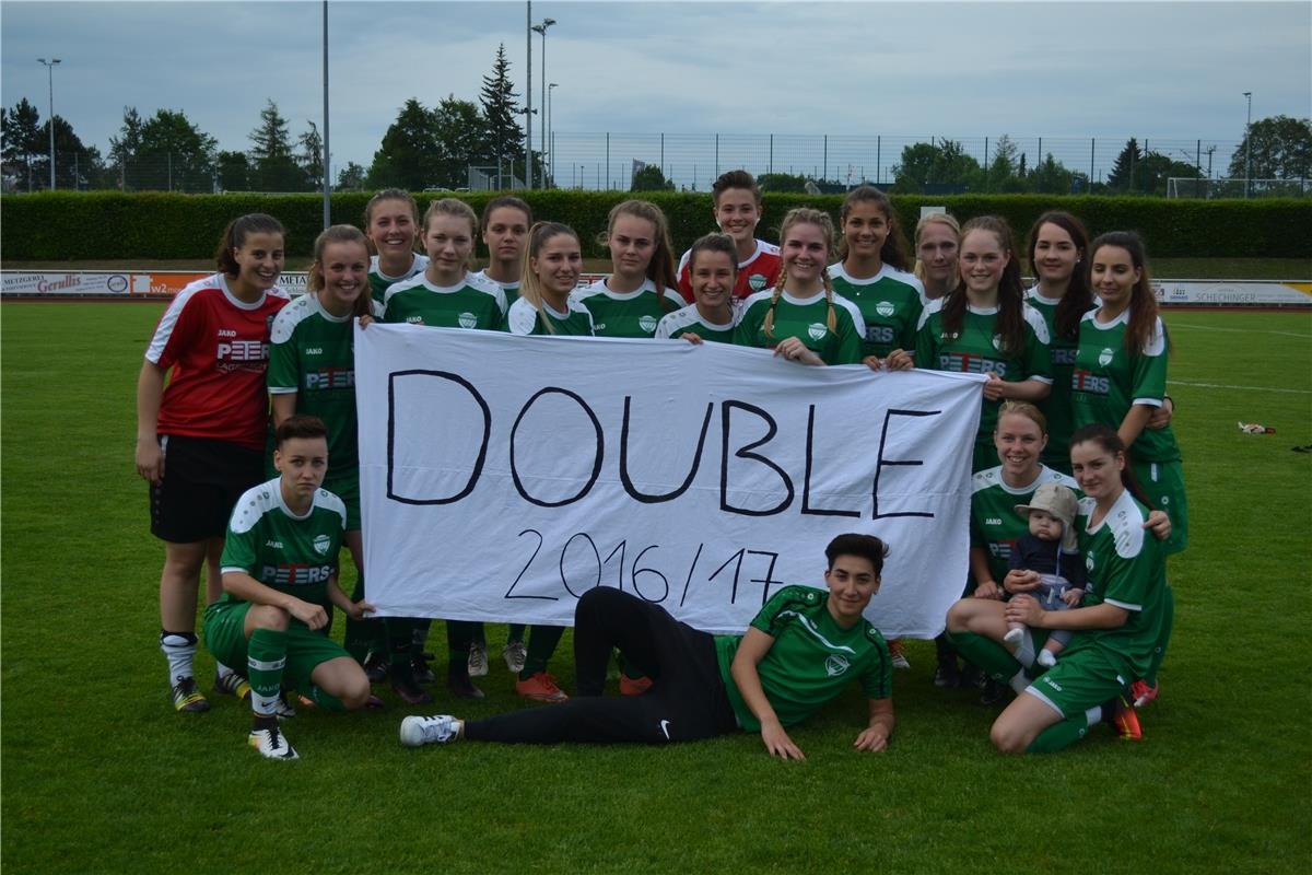 Doublesieger im Bezirk: Das Frauenteam holte 2017 die Regionenliga-Meisterschaft...