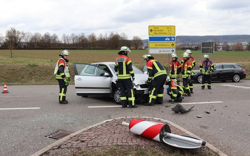 Drei Verletzte bei Verkehrsunfall auf der Südumfahrung