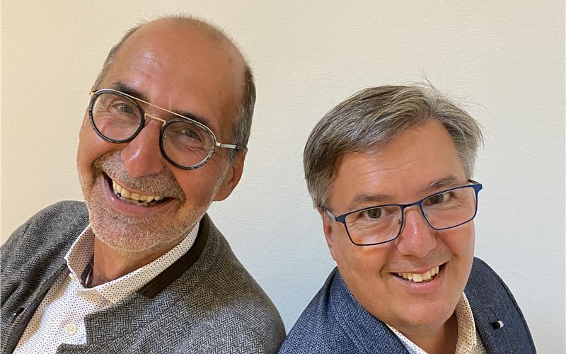 Edi Graf und Bary Bitterwolf. GB-Foto: gb