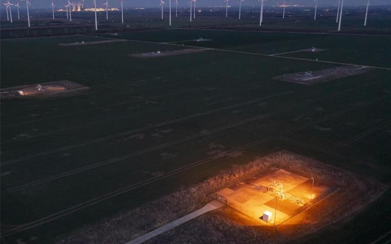 Ein Gasspeicher in Sachsen-Anhalt. Foto: Jan Woitas/dpa-Zentralbild/dpa